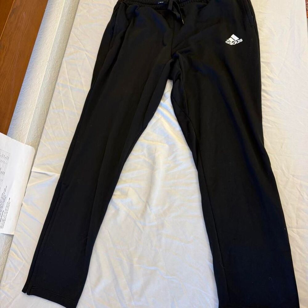 Adidas Men's Black Joggers-tracksuits